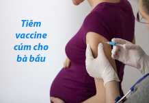 Tiêm vaccine cúm cho bà bầu