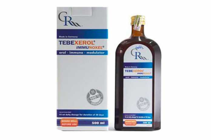 Tebexerol Immunoxel của Đức chứa 27 loại thảo dược quý