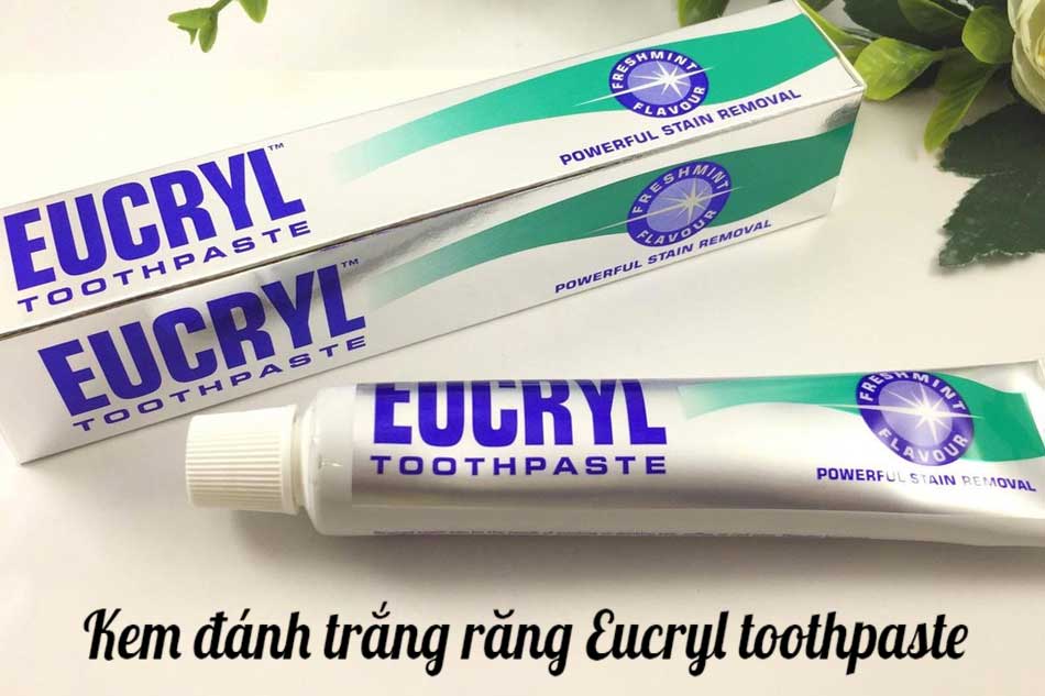 Kem đánh răng Eucryl toothpaste
